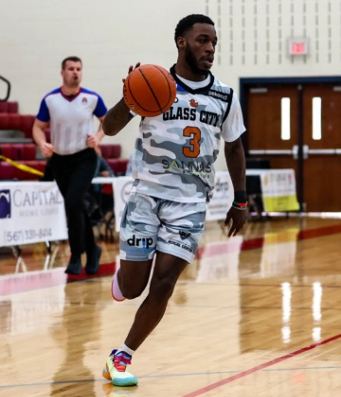 DWDE athlete in game action