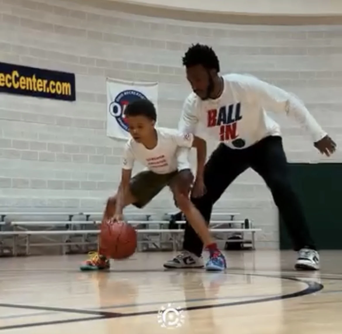 Youth basketball skill training